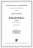 Strauß, Johann (Sohn) Künstlerleben Akkordeonorchester Partitur