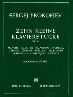 10 kleine Klavierstücke op.12