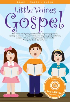 Cover Little Voices - Gospel (+audio+ebook) for young chorus and piano score