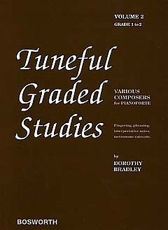 Cover Tuneful graded Studies vol.2 various composers for pianoforte