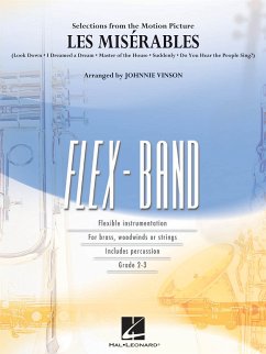 Les Misérables (Selections from the Motion Picture) for flexible ensemble score and parts