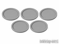 Cover Skill and Squad Marker - 40mm Light Grey (5)