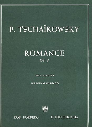 Romance op.5 für Klavier Romance op.5 für Klavier