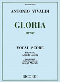 Gloria RV589 für Soli, gem Chor und Orchester Klavierauszug (lat/eng)