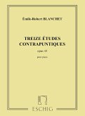 Blanchet 13 Etudes Contraputiques Piano Pianoforte