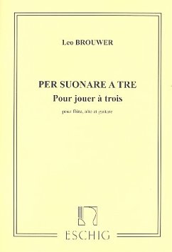 Cover Pour jouer a 3 pour flute, alto et guitare parties