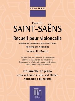 Cover Camille Saint-Saëns, Recueil pour violoncelle volume 2 Cello und Klavier Buch + Einzelstimme