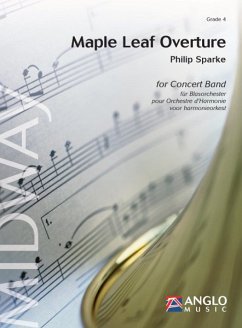 Philip Sparke, Maple Leaf Overture Concert Band/Harmonie Partitur