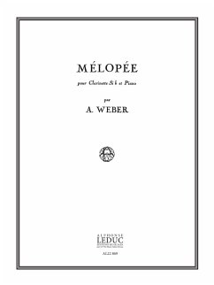 Cover MELOPEE POUR CLARINETTE ET PIANO