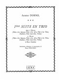 1čre Suite en trio pour 2 flűtes ŕ bec soprano (alto, ténor, hautbois, fl traversičre ou violon) et basse continue