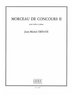 Cover DEFAYE J.M. MORCEAU DE CONCOURS II TUBA ET PIANO