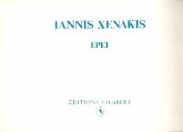 Epei for english horn, clarinet, trumpet, 2 trombones, double bass score Epei for english horn, clarinet, trumpet, 2 trombones, double bass score