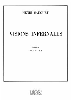 Cover SAUGUET VISIONS INFERNALES CHANT ET PIANO