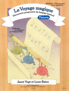 Cover VOGT-BATES/BLET VOYAGE MAGIQUE NIVEAU 1 DECOUVREUR (AVEC PORTEES) THEORIE PIANO