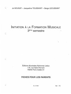 Cover LECUSSANT I.F.M. FICHES PEDAGOGIQUES PARENTS N03 (LE COMPLET)