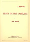 3 DANSES TCHEQUES POUR 2 PIANOS, PARTITION