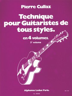 Cover CULLAZ TECHNIQUE POUR GUITARISTES DE TOUS STYLES VOLUME 3