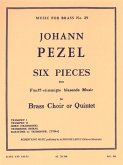 PEZEL/KING 6 PIECES(5 PART BRASS MUSIC) BRASS QUINTET/SCORE AND PARTS(PTION/PTIES)MFB029