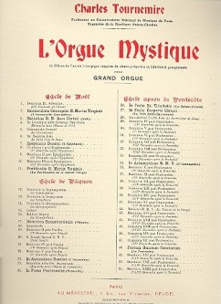 Cover L'orgue mystique vol.22 paques