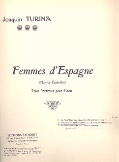 Cover L'Andalouse sentimentale pour piano
