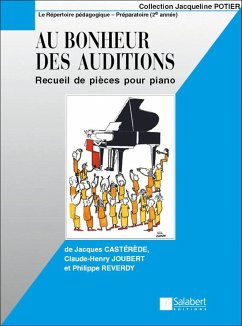 Cover Various Au Bonheur Des Auditions Prep.Cycle 2 Piano Col. J. Potier Piano