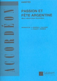 Cover Passion et Fęte Argentine pour accordéon