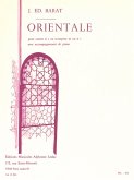 Orientale pour cornet ou trompette en ut ou si b et piano