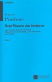 7 répons des ténčbres pour soprano, choeur et orchestre partition de choeur