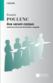 Ave verum corpus Motet pour 3 voix femmes (SSA) a cappella partition