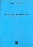 Le Manoir de Rosemonde pour voix moyennes et piano