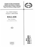 Ballade pour trombone et piano o