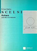 Kshara pour 2 contrebasses partition et parties Kshara pour 2 contrebasses partition et parties
