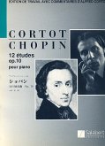 F. Chopin 12 Etudes Op.10 (Texte Japonais)(Cortot) Piano Piano