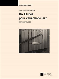 Cover 10 études pour vibraphone jazz