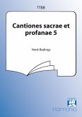 Cantiones sacrae et profanae vol.5 für Männerchor, Partitur Badings, Henk, Ed.