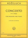 Concerto c major for bassoon and piano