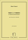 Trio ŕ cordes en ut pour violon, alto et violoncelle parties