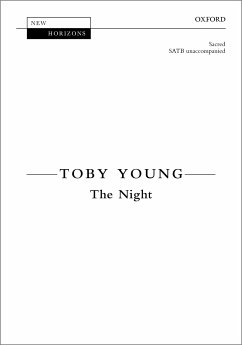 Young, Toby, The Night SATB unaccompanied Vocal score