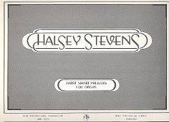 Cover 3 short preludes for organ