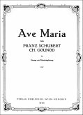 Ave Maria für tiefe Singstimme und Klavier