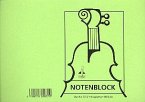 Notenblock DIN A5 quer 6 Systeme Notenblock DIN A5 quer 6 Systeme
