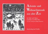 Advents- und Weihnachtslieder aus alter Zeit für Zither und Gitarre