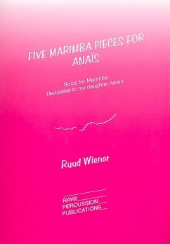 Cover 5 Marimba Pieces for Anais Solos for marimba