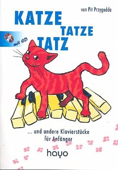 Cover Katze Tatze Tatz (+CD) für Klavier