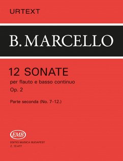 Cover 12 sonate op.2 vol.2 (nos.7-12) per flauto e bc Urtext