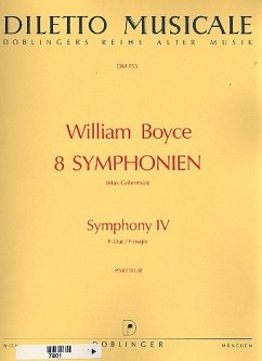 Cover Sinfonie Nr.4 für Orchester Partitur