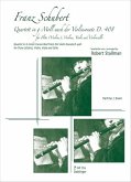 Quartett g-Moll nach der Violinsonate D408 für Flöte (Violine), Violine, Viola und Violoncello Partitur