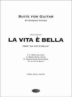 Cover Suite la vita č bella: for guitar