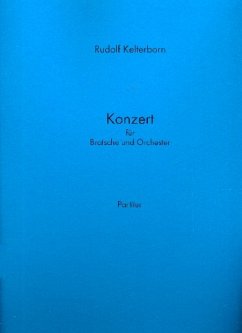 Konzert für Viola und Orchester Partitur