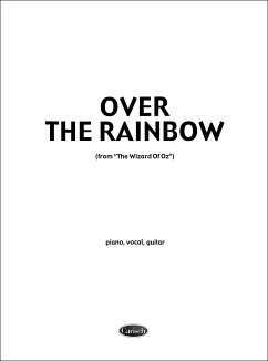 Cover Harold Arlen, Over The Rainbow (The Wizard Of Oz) Piano, Vocal and Guitar Buch